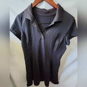 Lululemon Black Polo Dress. Size Medium.